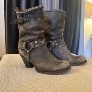 Mattise Helms Distressed Leather Boot